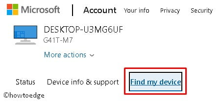 Отслеживание ПК с Windows 10