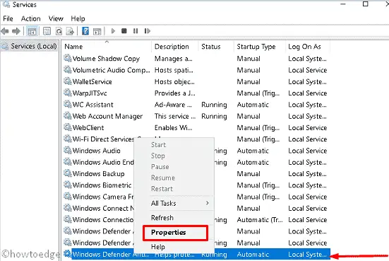 Ошибка Защитника Windows 0X8007139f