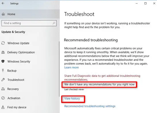 How to run Windows 10 Troubleshooter Automatically - Howtoedge