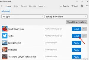 How to solve Microsoft Store Apps installation issue on Windows 10
