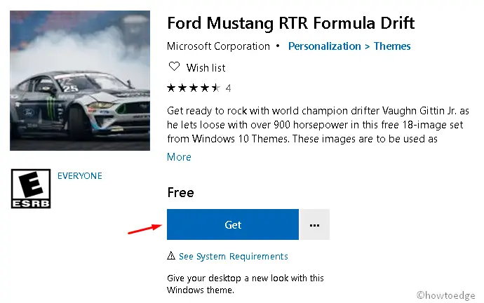 Get Ford Mustang RTR Formula Drift