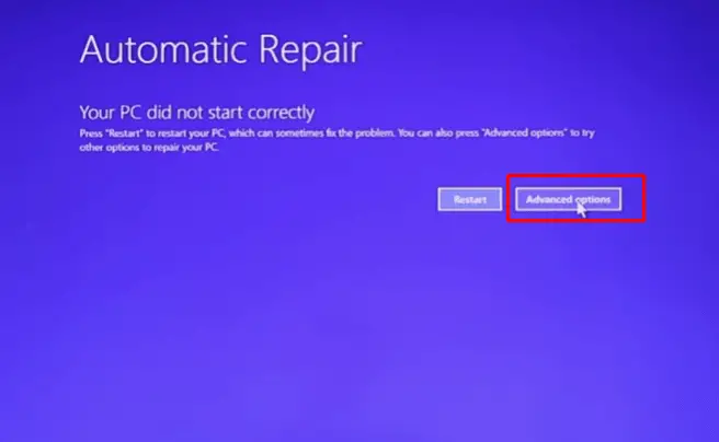 How to Fix Error 0xc0000225 on windows 11/10