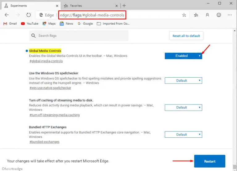 How to Enable Global Media Controls in Chrome browser Howtoedge