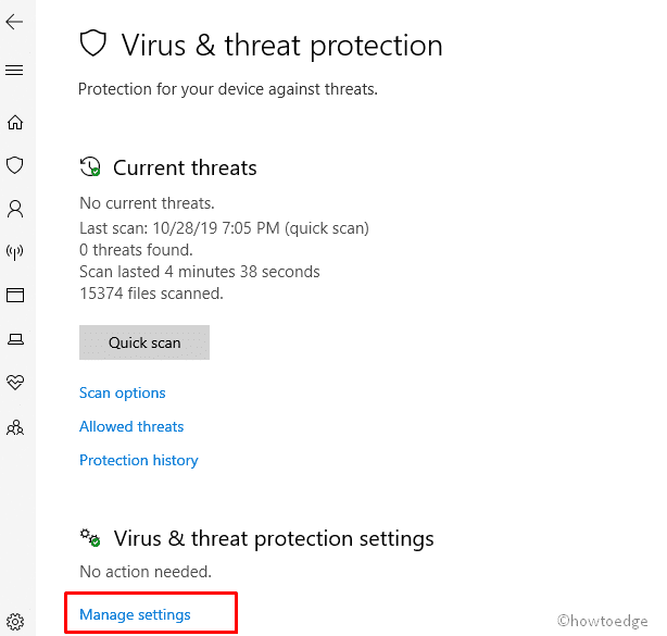 How to Enable or Disable Tamper Protection in Windows 10 Howtoedge