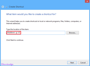 Shutdown and Restart error in Windows