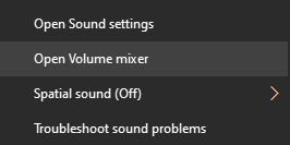 Смеситель открытого объема