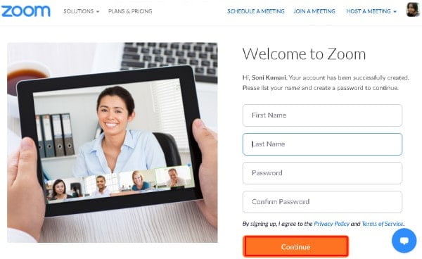 How To Create Zoom Account In Windows 10 Howtoedge How To Create Zoom Account In Windows 10 Howtoedge