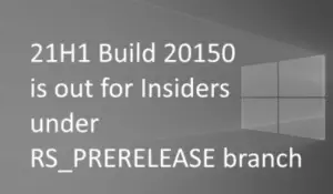21H1 Build 20150