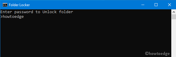 How to Password Protect a Folder or File on Windows 10