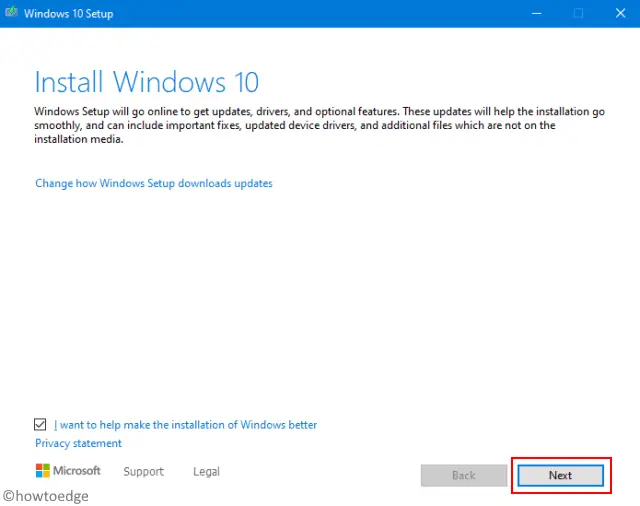 скачать и очистить Установить Windows 10 20H2
