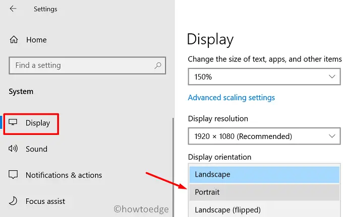 Автоповорот не работает или отображается серым цветом - портретный режим