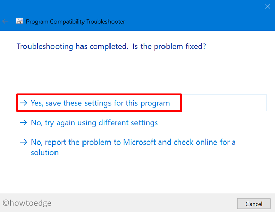 Код ошибки масштабирования 0xc000003e - Сохраните эту конфигурацию