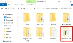 Restore Files from Windows.old Folder