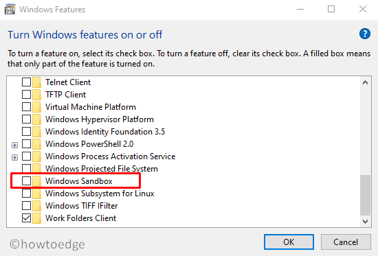 Windows Sandbox в Windows 11