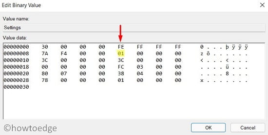 change Windows 11 Taskbar Location - Modify registry