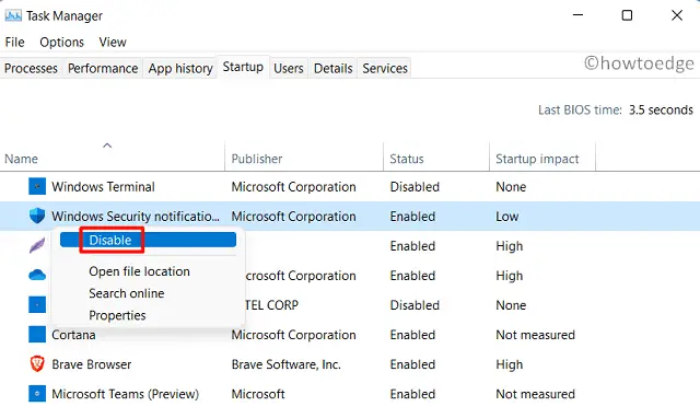 task manager startup program task manager startup program