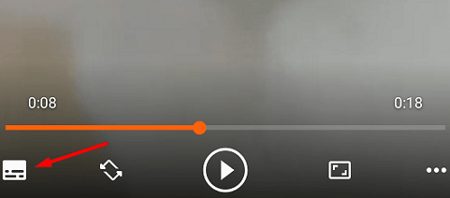 Fix Android VLC Audio Issue - Click the first icon
