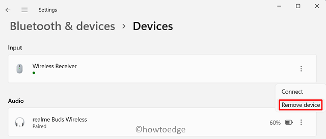 Удалить устройство