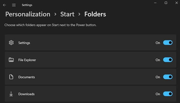 добавить персонализированные папки или приложения - Выбрать элементы