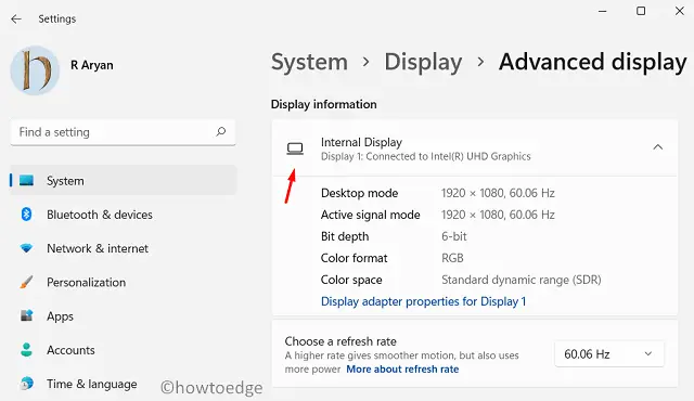 Настройки Windows