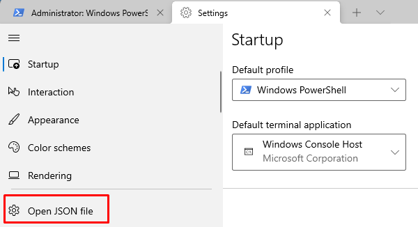 How to Reset the Windows Terminal to Default Settings
