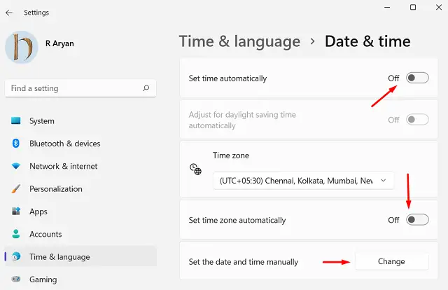Windows 11 не отвечает: меню