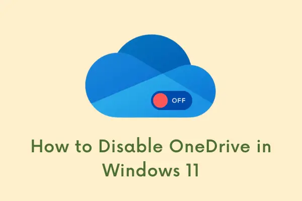 Как отключить OneDrive в Windows 11