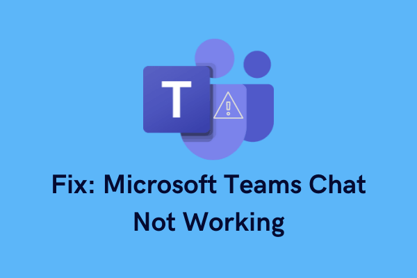 Working not teams chat Teams chat