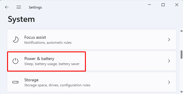 Питание и аккумулятор