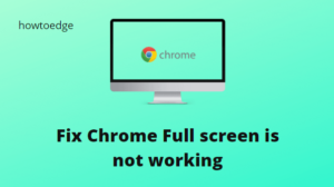 Chrome Full Screen is not working