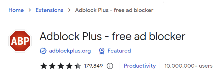 Adblock Plus free ad blocker