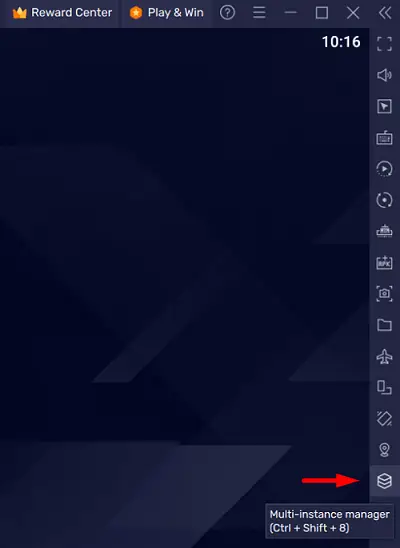 Менеджер нескольких экземпляров в BlueStacks