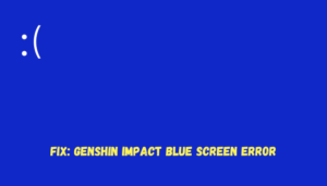 Fix Genshin Impact Blue Screen Error