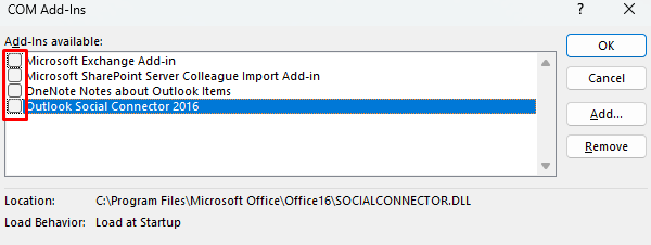 Outlook Add In Error Outlook Error 0x800CCE05: 5 Ways to Fix It