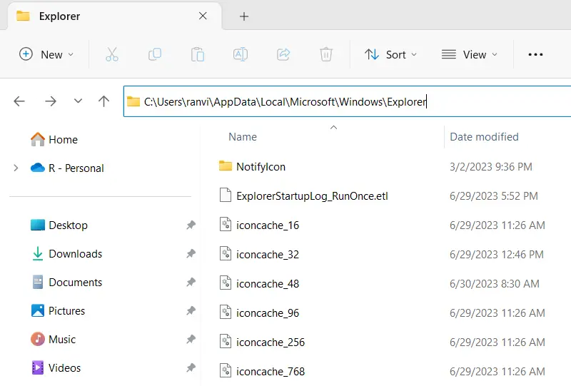 How to Clear Thumbnail Cache in Windows 11
