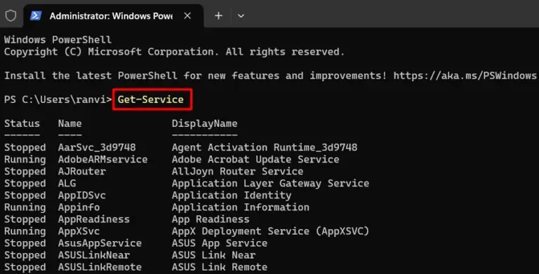 Disable Services Powershell How to Start and Stop Services on Windows 11